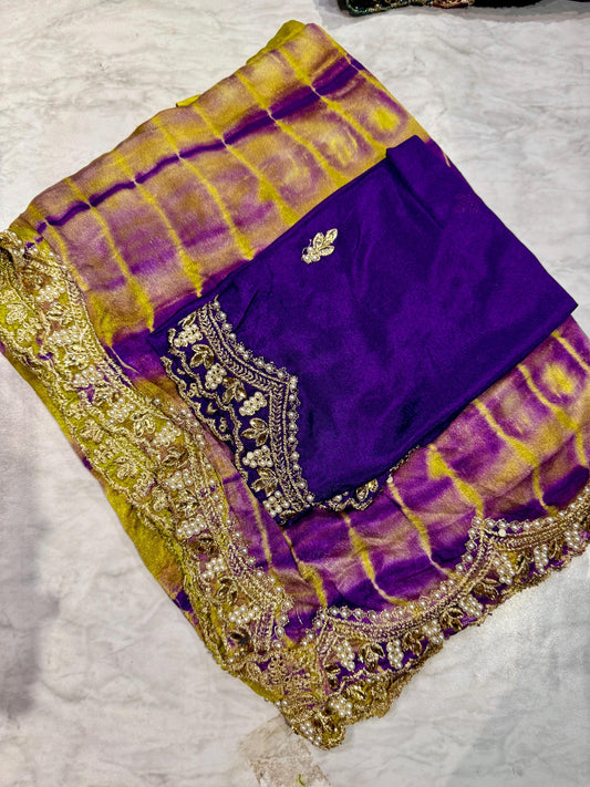 Crape Silk Saree