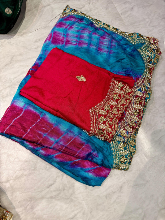 Crape Silk Saree