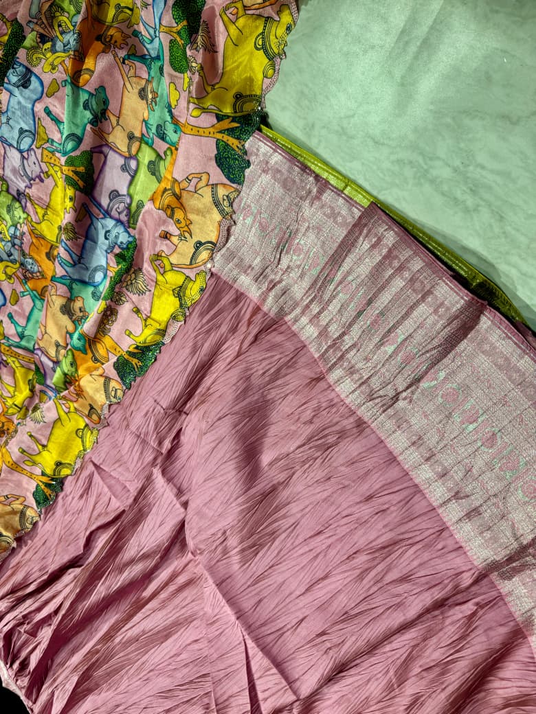 Crush Pichwai Lehenga