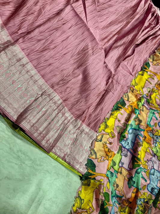 Crush Pichwai Lehenga