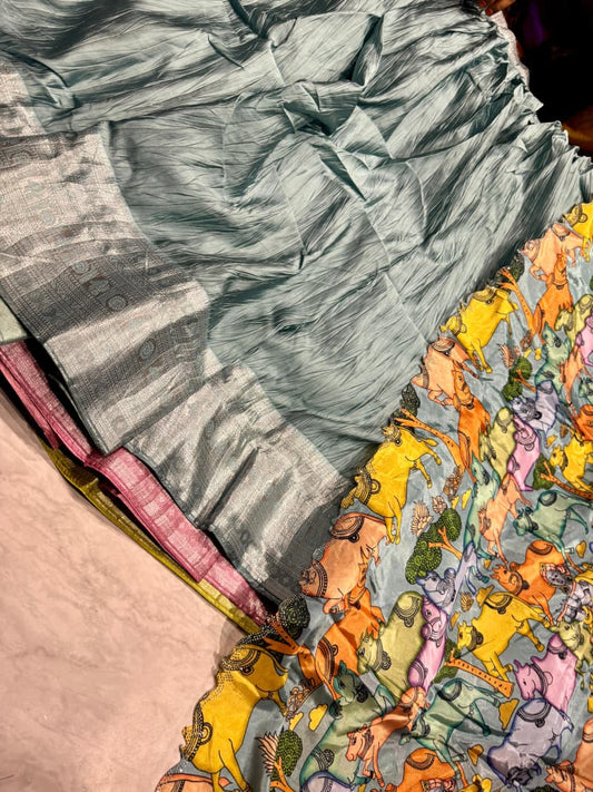 Crush Pichwai Lehenga