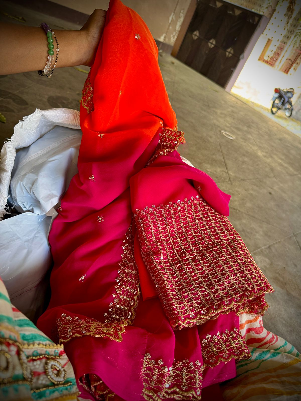 Designer Work Saree