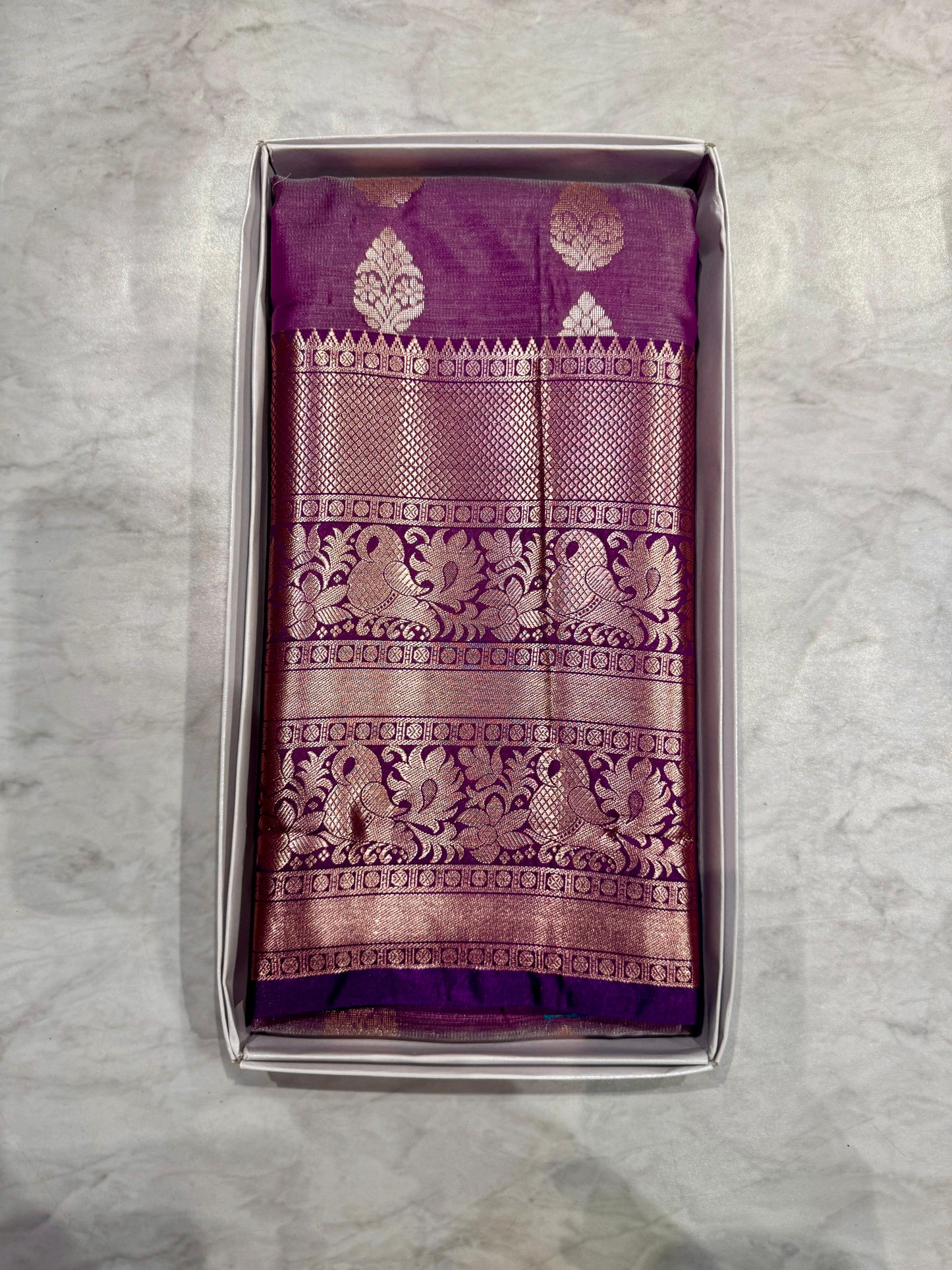 Dharmavaram Tissue Pattu Saree
