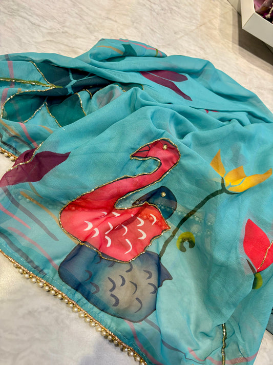 Designer Work Saree