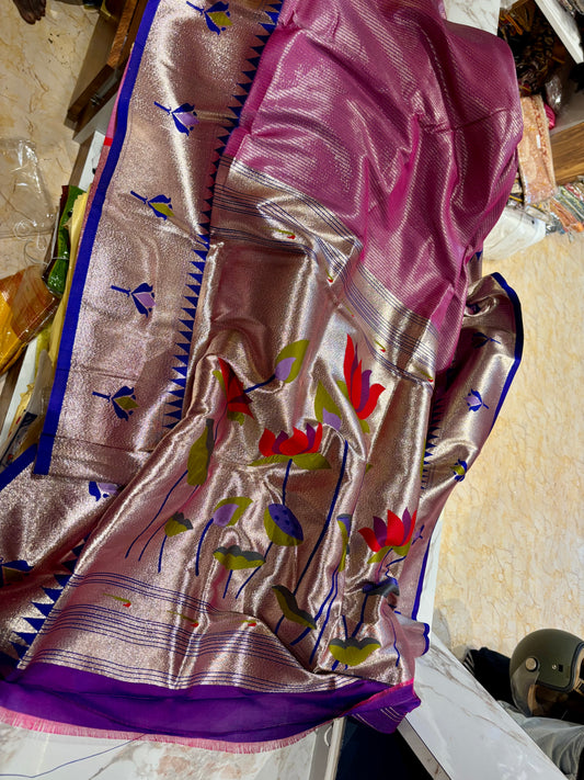 Paithani Pattu Saree