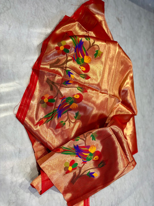 Silk Paithani Pattu Blouse