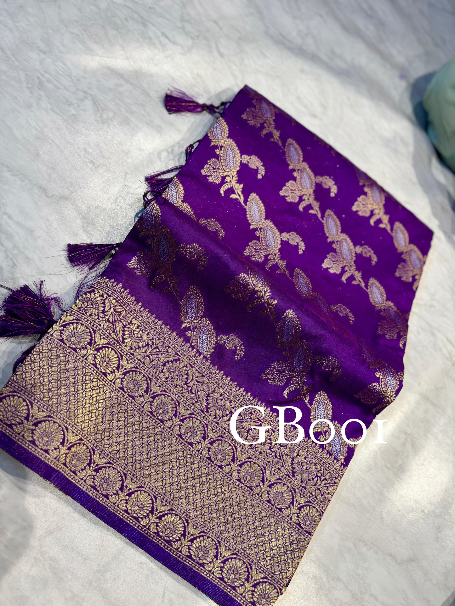 Georgette Banarasi Pattu Saree