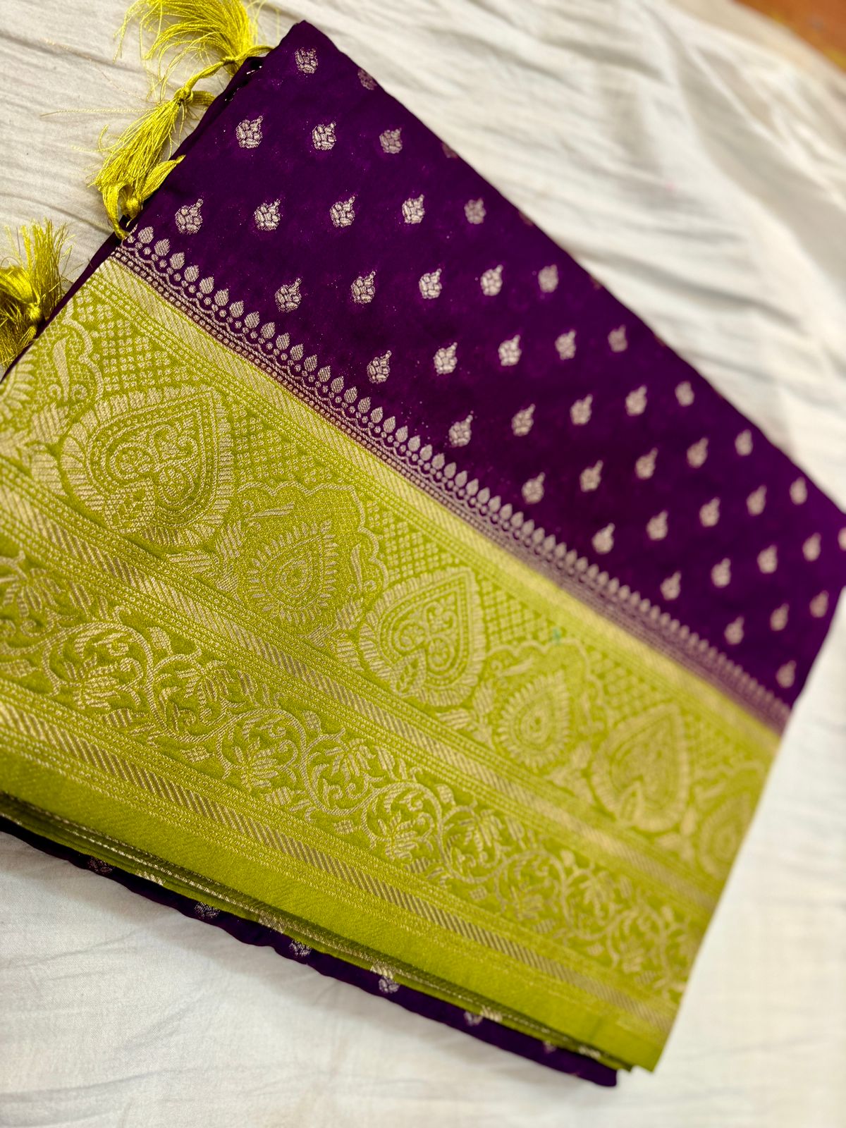 Georgette Banarasi Saree