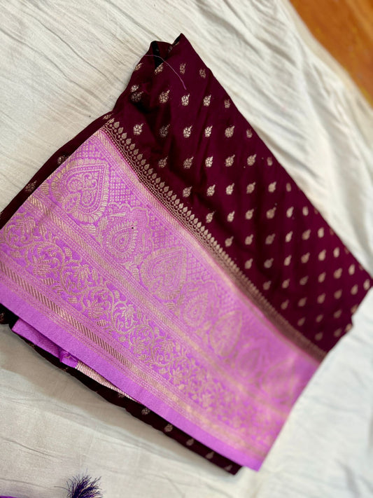 Georgette Banarasi Saree