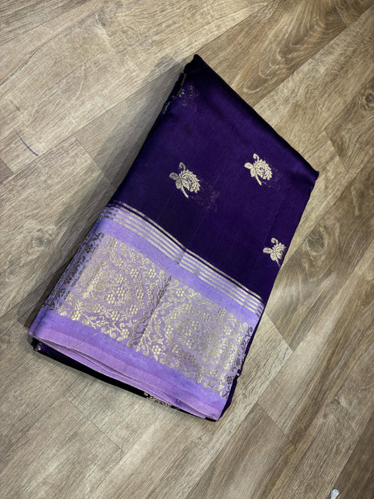 Georgette Mango Pattu Saree