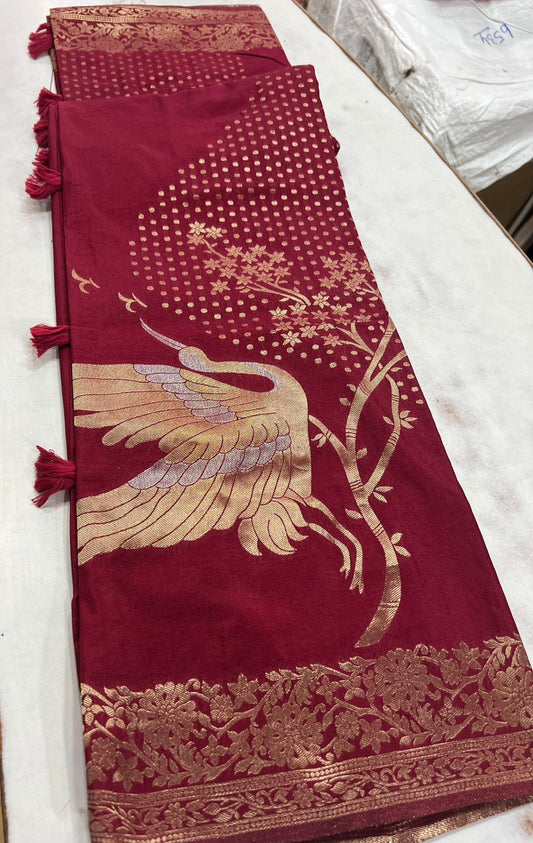 Georgette Pattu Saree
