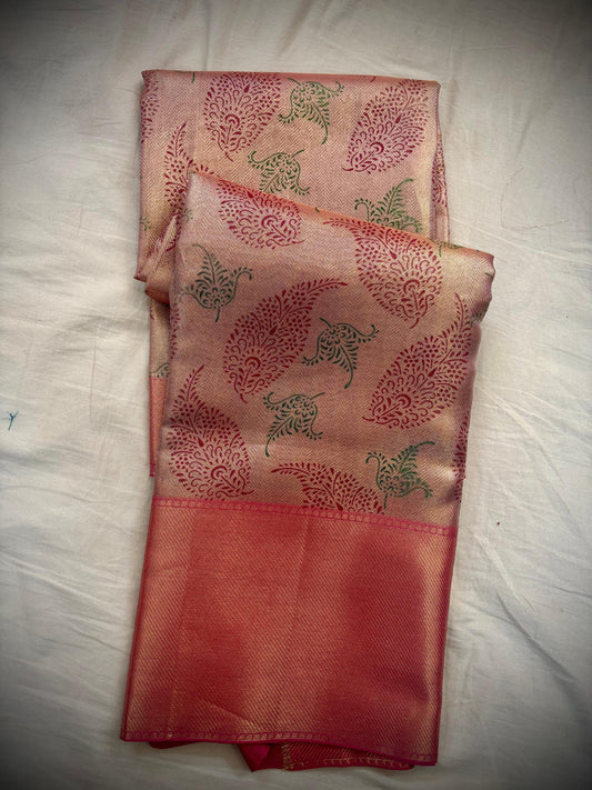Gold Tissue Saree