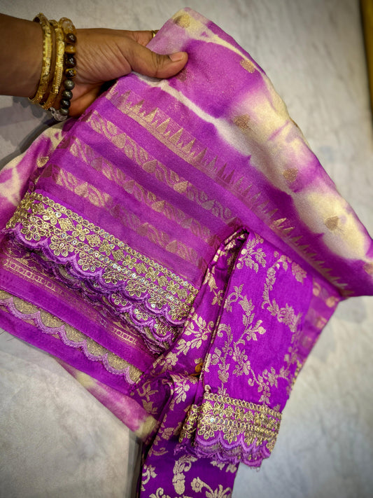 Jute Silk Saree