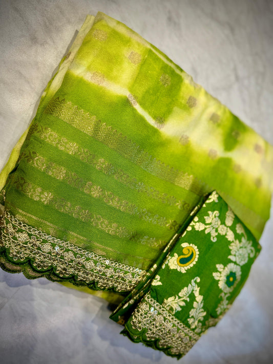 Jute Silk Saree