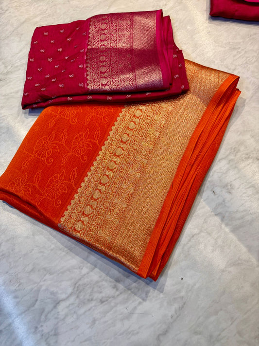 Kaddi Georgette Saree