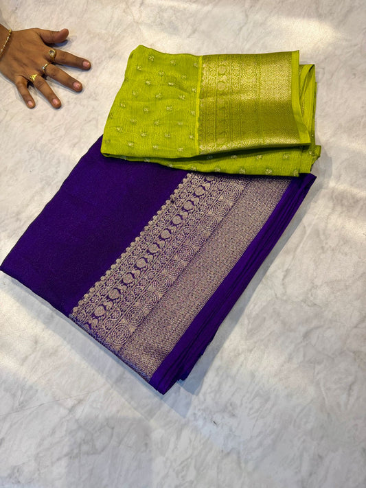 Kaddi Georgette Saree