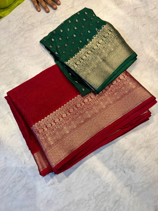 Kaddi Georgette Saree