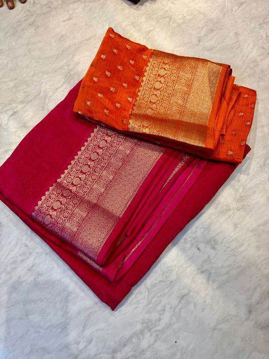Kaddi Georgette Saree