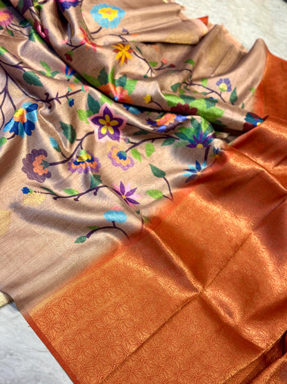 Kaddi Tussar Saree