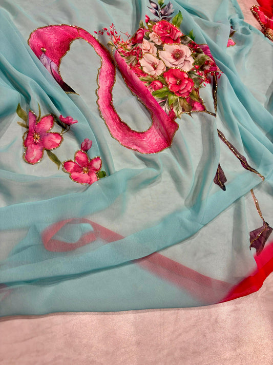 Kadhana Designer Saree