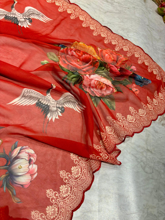 Kadhana Designer Saree