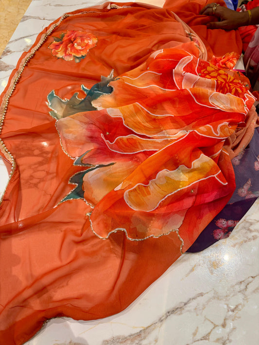 Kadhana Designer Saree
