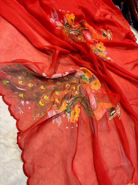 Kadhana Designer Saree