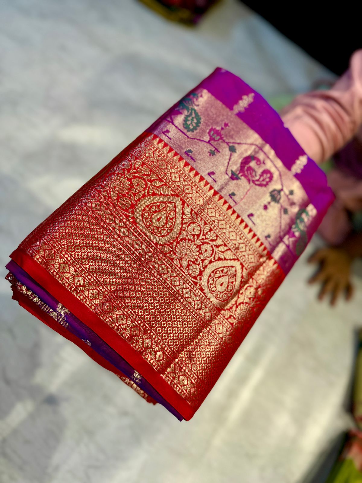 Kanchi Banarasi Pattu Saree