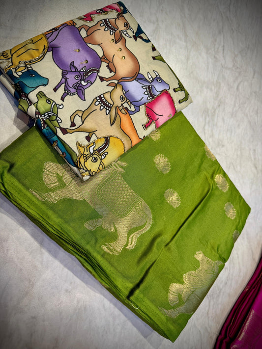 Kanchi Banarasi Pattu Saree