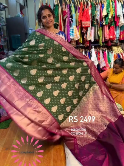 Kanchi Banarasi Pattu Saree