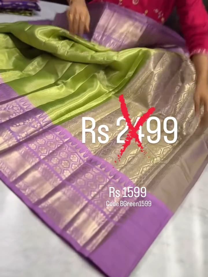 Kanchi Banarasi Pattu Saree
