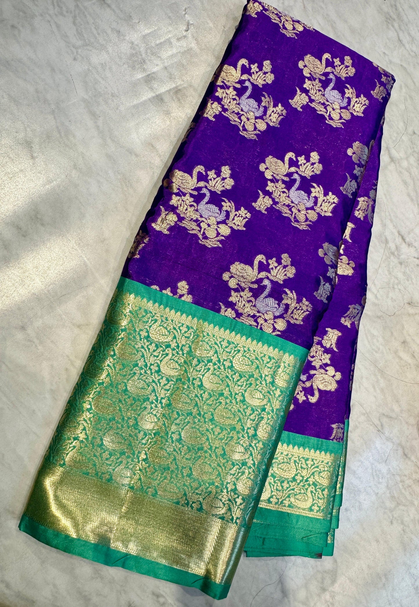 Kanchi Banarasi Pattu Saree