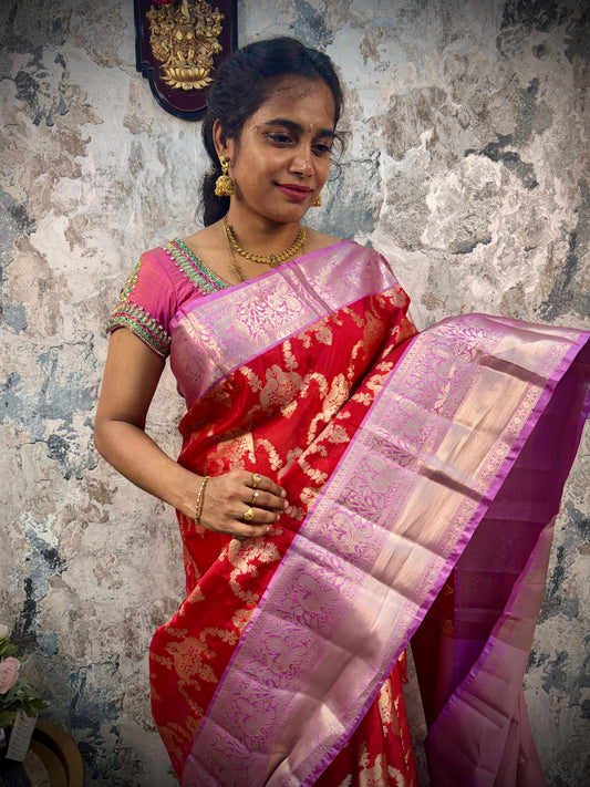 Kanchi Banarasi Pattu Saree