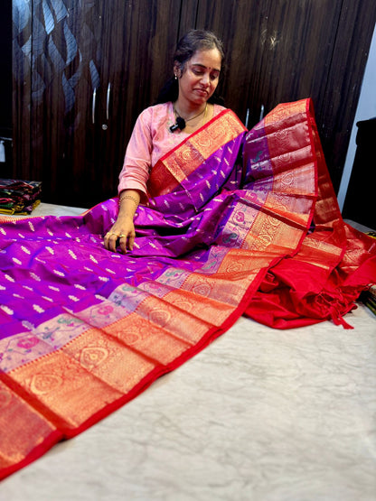 Kanchi Banarasi Pattu Saree