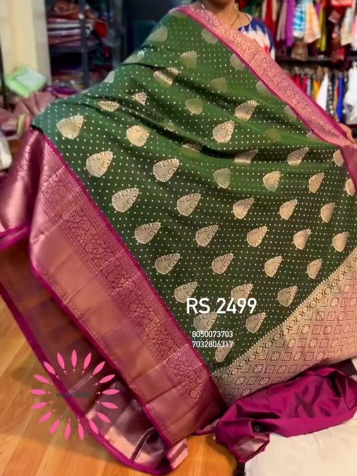 Kanchi Banarasi Pattu Saree