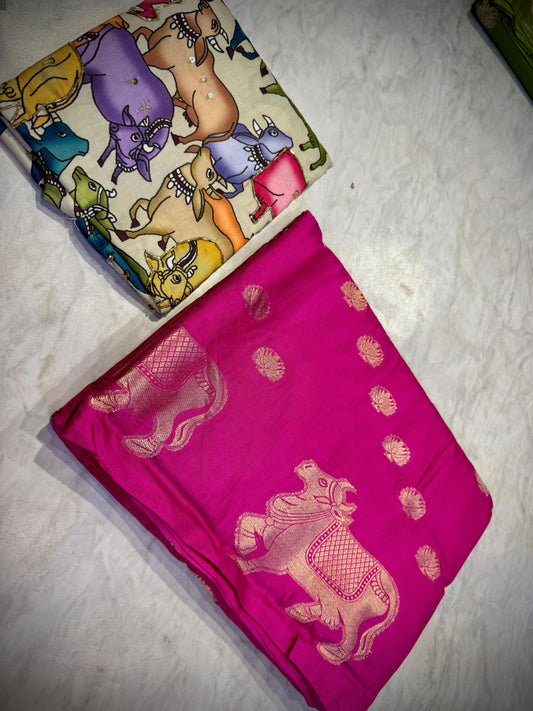 Kanchi Banarasi Pattu Saree