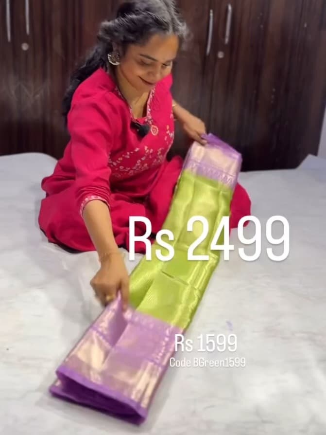 Kanchi Banarasi Pattu Saree