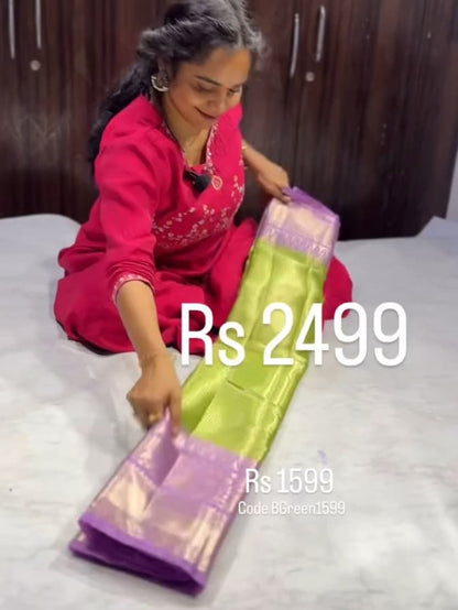 Kanchi Banarasi Pattu Saree