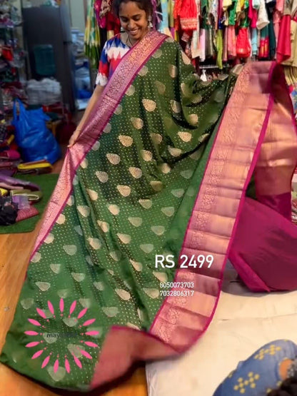 Kanchi Banarasi Pattu Saree