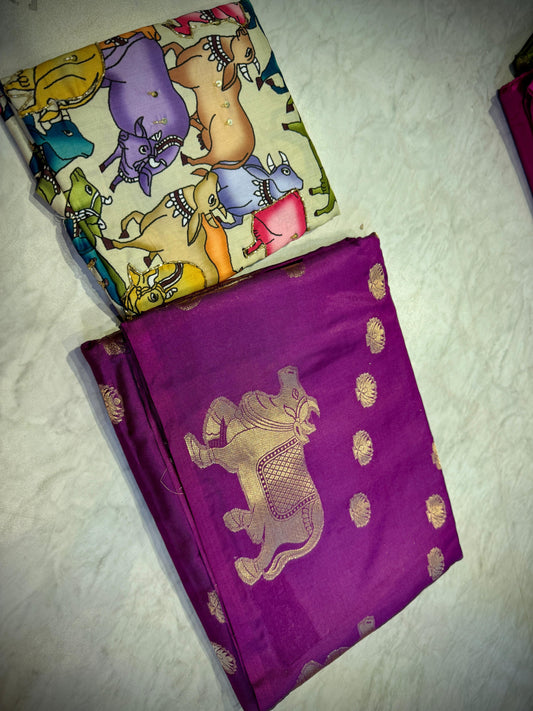 Kanchi Banarasi Pattu Saree