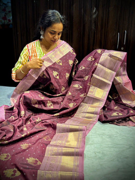 Kanchi Banarasi Pattu Saree