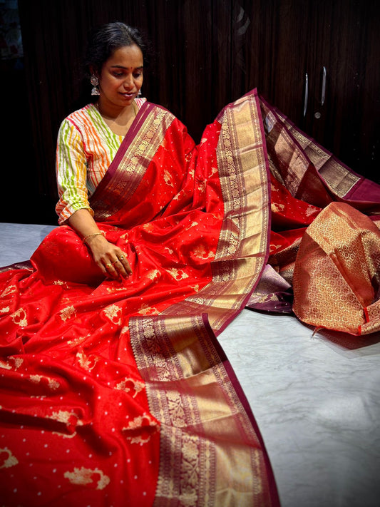 Kanchi Banarasi Pattu Saree