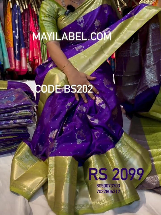 Kanchi Banarasi Pattu Saree