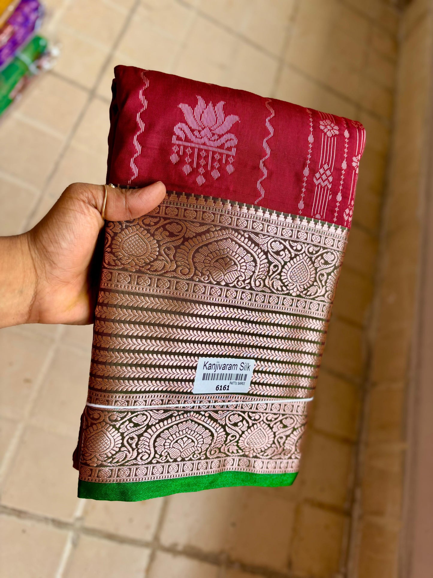 Kanchi Dharmavaram Pattu Saree