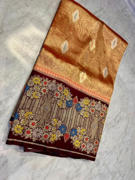 Kanchi Dupion Pattu Saree