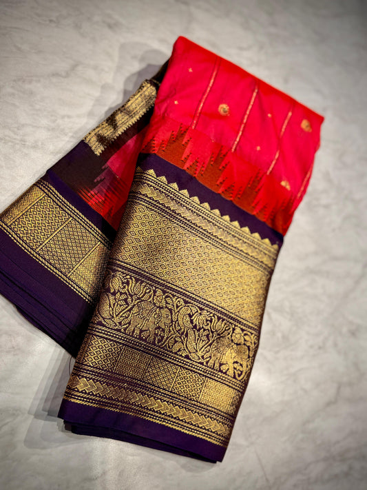 Kanchi Gadwal Pattu Saree