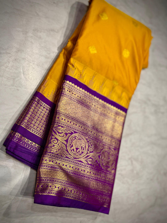 Kanchi Gadwal Pattu Saree