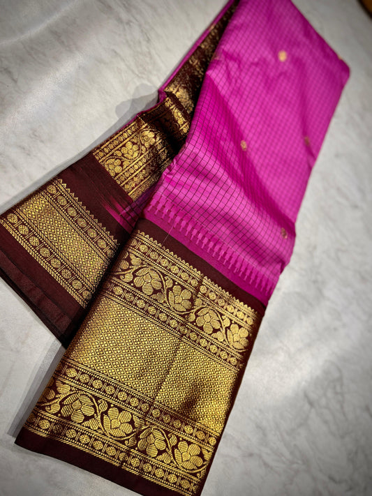 Kanchi Gadwal Pattu Saree