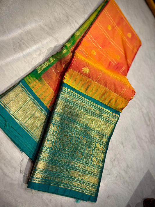Kanchi Gadwal Pattu Saree