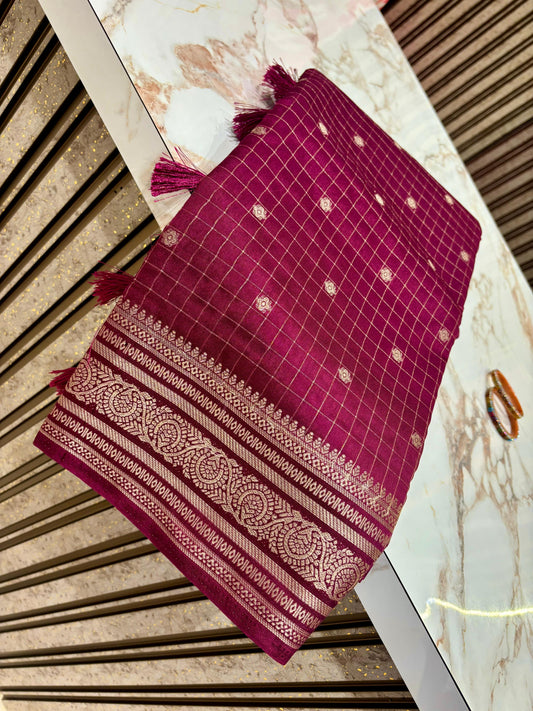 Kanchi Gadwal Pattu Saree